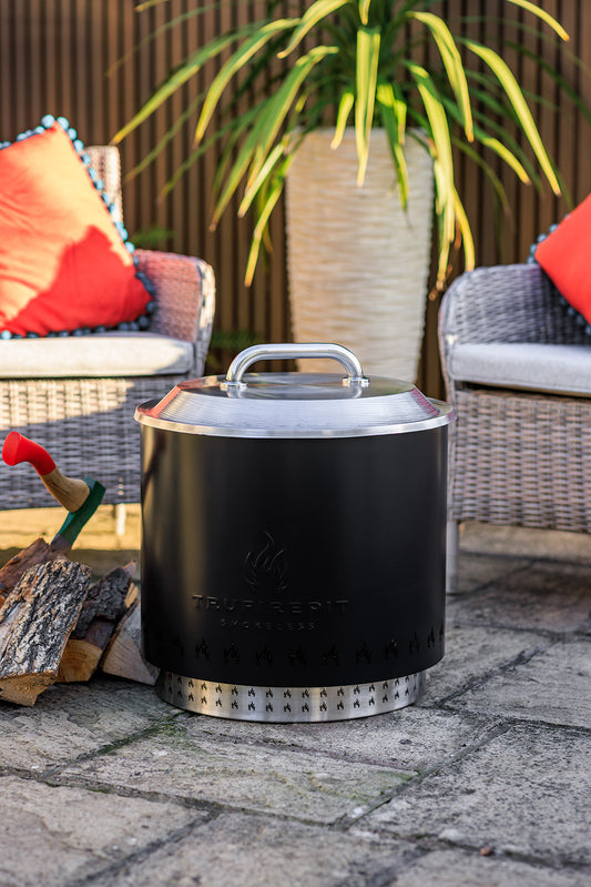 TruFirePit™ Charcoal, Lid, Hub and TruFirePan