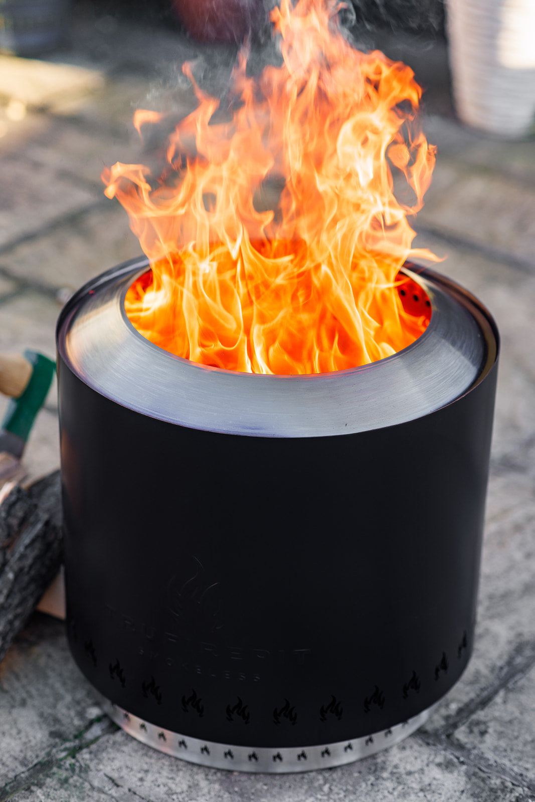TruFirePit™ Charcoal, Lid, Hub and TruFirePan