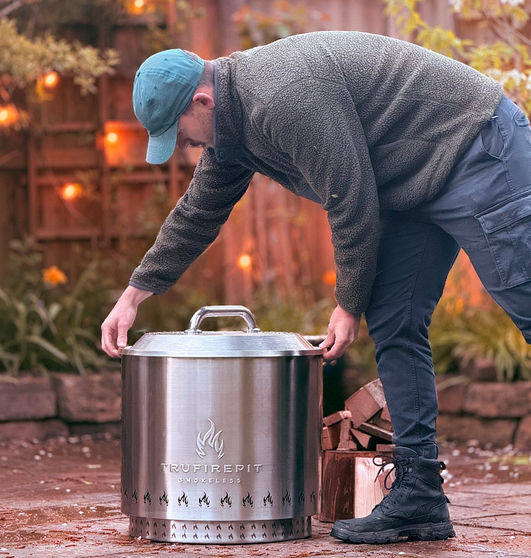 TruFirePit™, Lid, Hub and TruFirePan