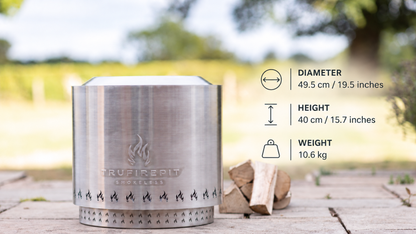 TruFirePit™ 304 Stainless Steel