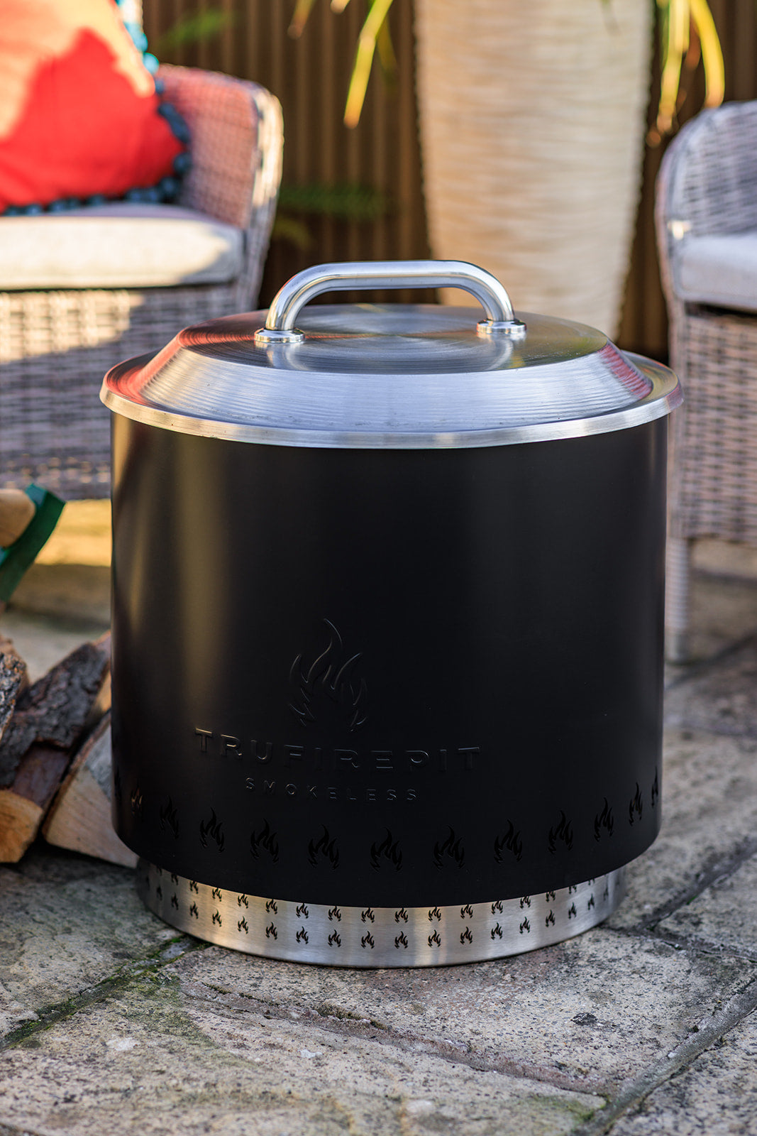 Limited Edition: Charcoal TruFirePit™ Smokeless Portable Fire Pit