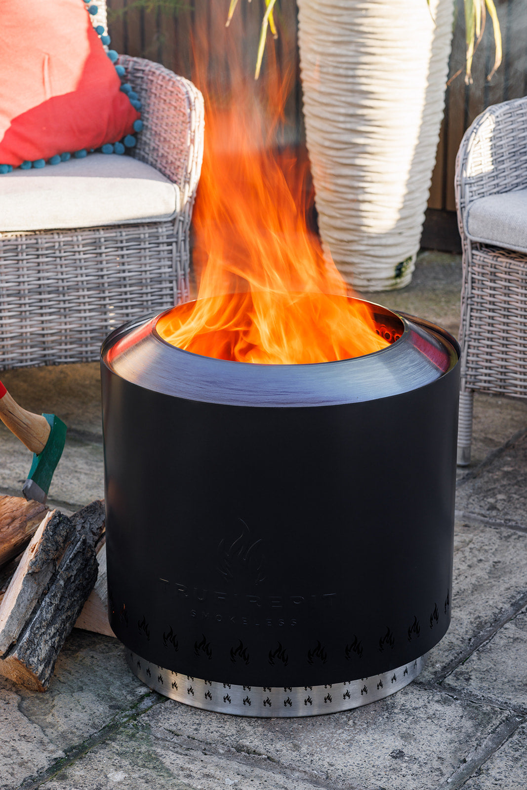 Limited Edition: Charcoal TruFirePit™ Smokeless Portable Fire Pit
