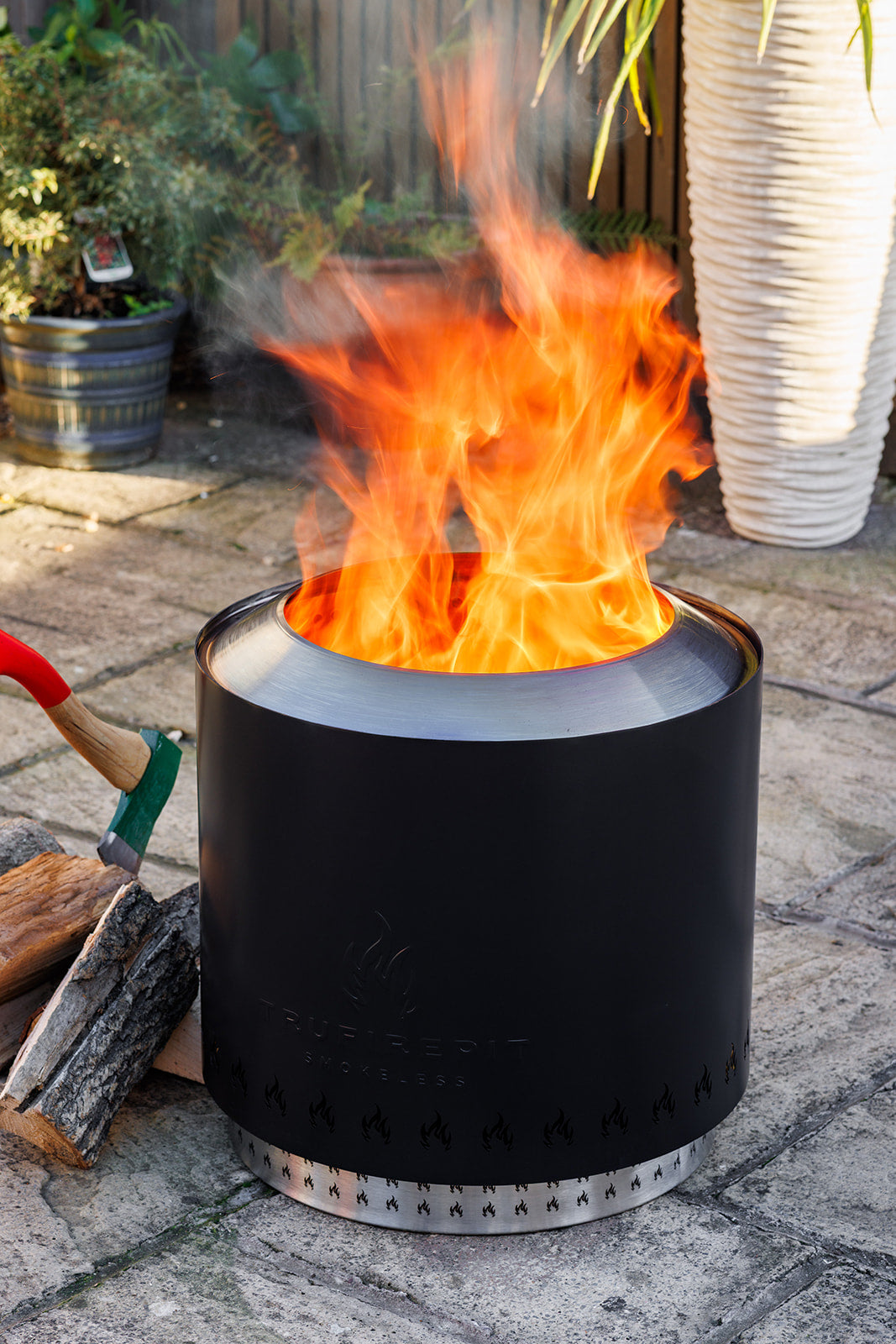 Limited Edition: Charcoal TruFirePit™ Smokeless Portable Fire Pit