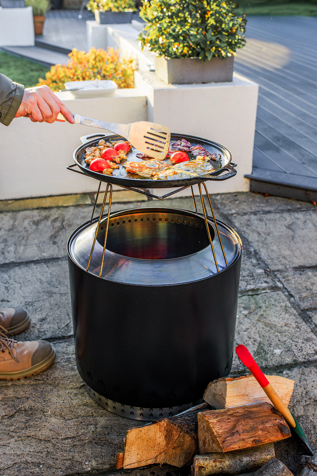 Limited Edition: Charcoal TruFirePit™ Smokeless Portable Fire Pit