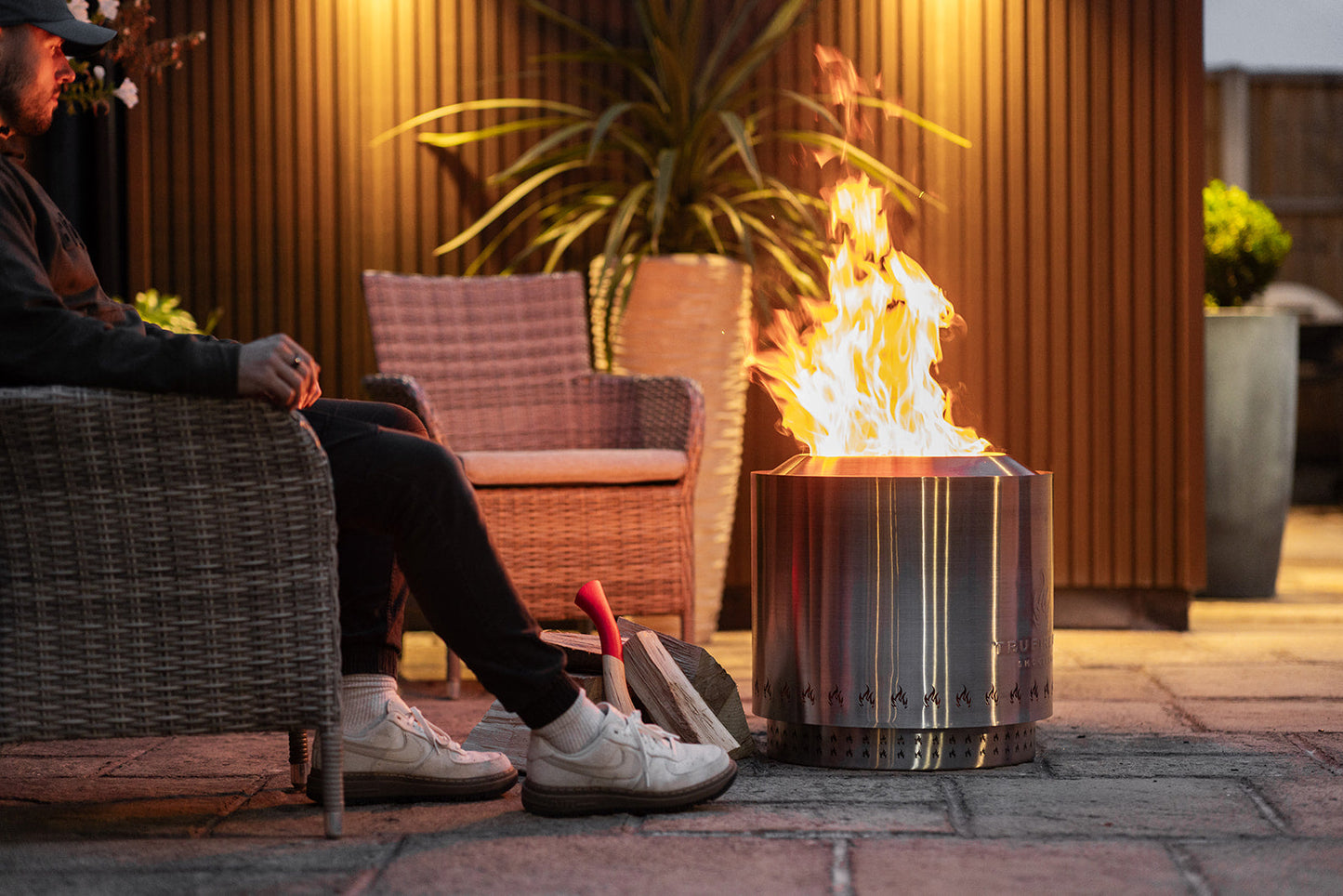 TruFirePit™, Lid, Hub and TruFirePan